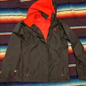 Cinch rain jacket